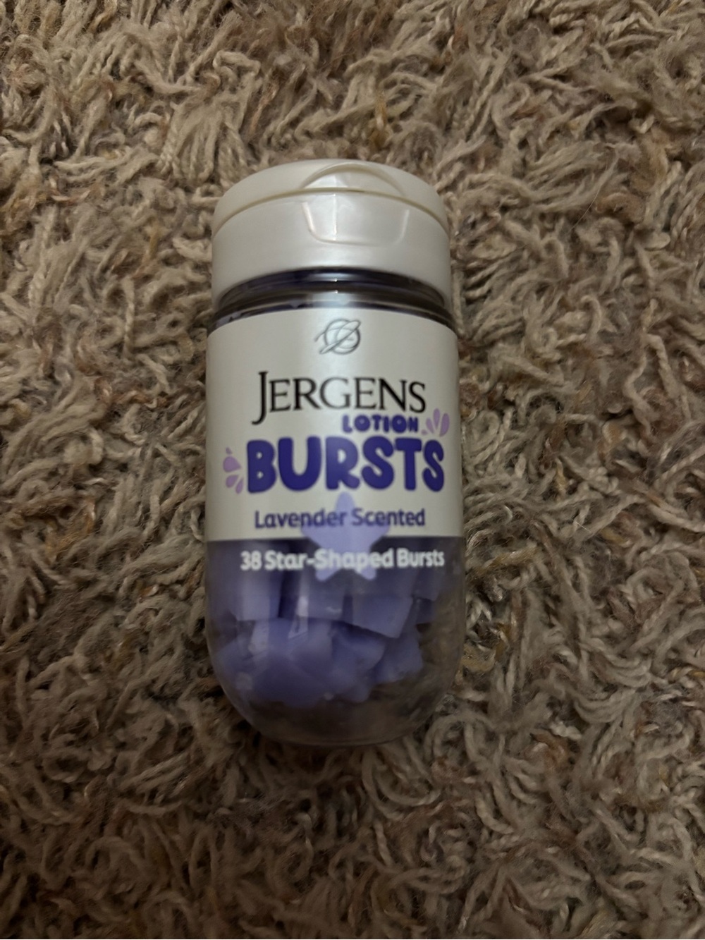 Erge Lavender Scented Lotion Bursts - Purple and White